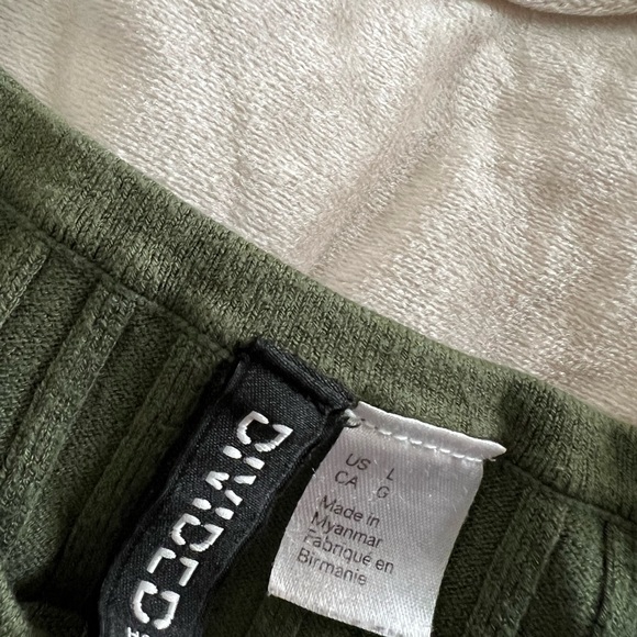 Green tube top h&m - Picture 2 of 4